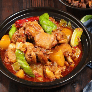 黄焖鸡配方Braised Chicken Recipe
